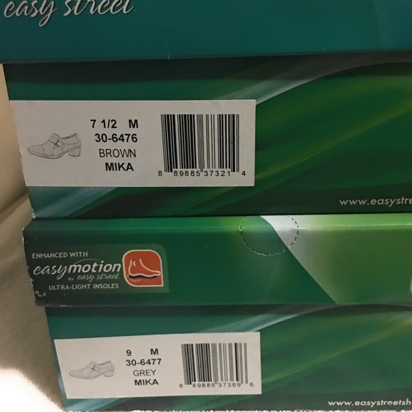 Easy Street Women’s Gray Mika Ankle Boots 9M - Picture 6 of 8